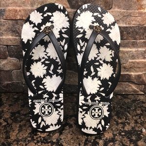 Brand new Tory Burch flip flops